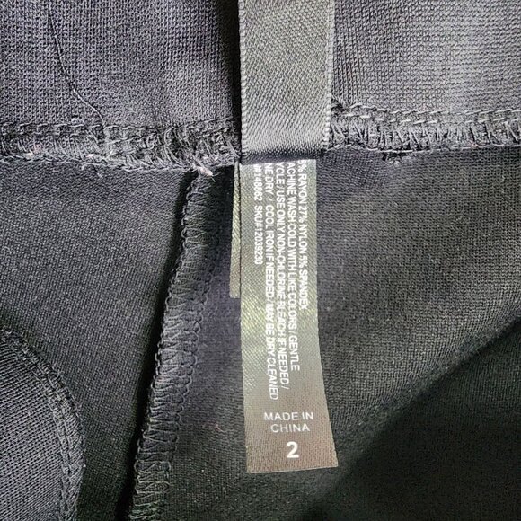 Women's Black Torrid Leggings Pants Stretch Cotton Blend Plus Size 2 - Picture 6 of 12